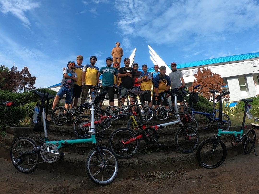 Semarang Gust Owner adalah komunitas pengguna sepeda lipat Fnhon